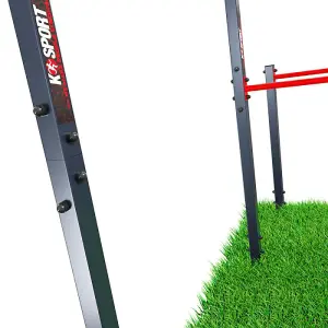 Outdoor Pull Up Dip Bars Garden Calisthenics Training Frame