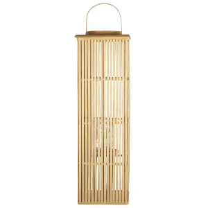 Lantern BALABAC Wood Light Wood