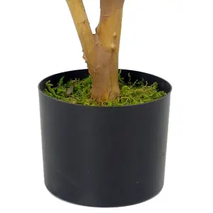 65cm Luxury Artificial Olive Tree Bush - Premium Range