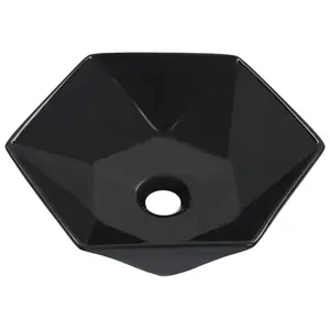 Belfry Bathroom Eldorado 410mm L x 365mm W Ceramic Specialty Sink Black