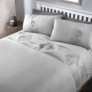 Boston Polycotton Duvet Set With Pillowcase