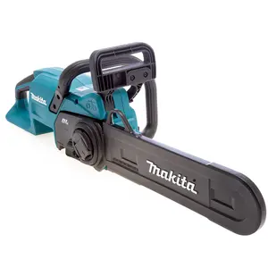 Makita 18v Cordless Chainsaw Brushless 350mm 35cm Cutting Guard + X2 3.0AH Kit