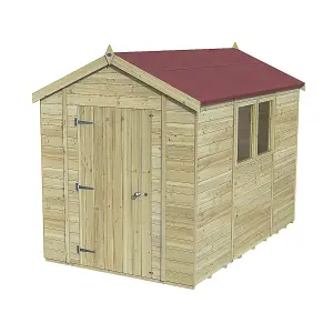 Forest Garden Timberdale 10x6 ft Apex Wooden Shed with floor (Base included)