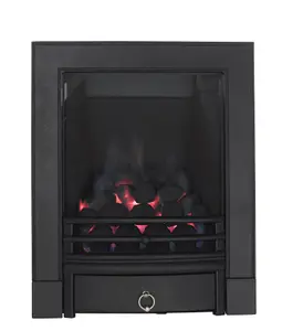 Focal Point Soho full depth Black Manual control 3.75kW Gas Fire