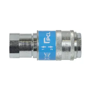 PCL Safeflow Safety Coupling Body Female 1/2" BSP For Workshop Agricultural Use