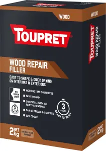 Toupret Wood Repair Filler easy to shape and quick drying