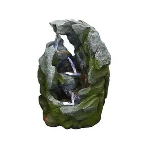 Aqua Creations Tranwell Rock Falls Mains Plugin Powered Water Feature