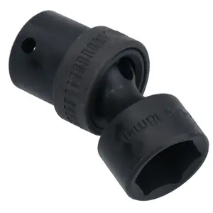 18mm 3/8in Drive Universal Swivel Wobble Metric Impact Shallow Socket