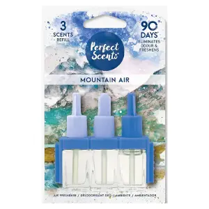 Perfect Scents Mountain Air, Air Freshener Refill, 20ml (Pack of 3)