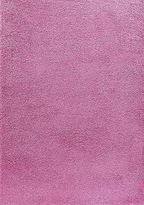 Modern Extra Large Small Soft 5cm Shaggy Non Slip Bedroom Living Room Carpet Runner Area Rug - Pink 60 x 110 cm