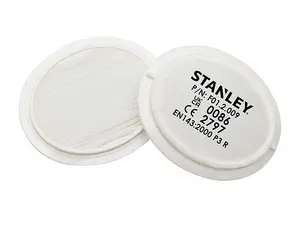 Stanley P3 Replacement Filters Pack of 2 for Maximum Airborne Particle Filtration