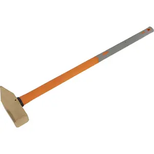 11lb Non-Sparking Cross Pein Engineers Hammer with Fibreglass Shaft - BS 876 Certified