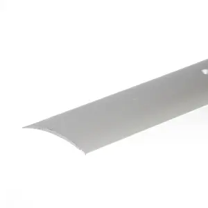 Anodised aluminium door floor bar edge trim threshold profile 930mm x 49mm a04 silver