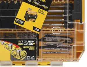 Dewalt DWST1-70702 TStak Combo II + IV Tool Storage Box 2 Drawers + 85 Piece Set