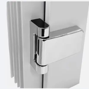 Schlosser Technik Axis Flip Hinge 20mm rebate Chrome