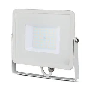 V-TAC 50W SMD Floodlight with Samsung Chip and 1M Cable - Bright White 6400K