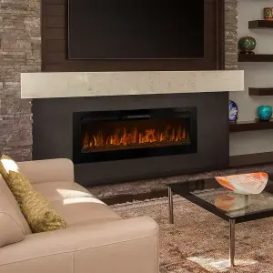 MonsterShop 50" Electric Inset Fireplace