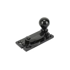 Sash Heritage Claw Fastener with Ball Knob (Non-Locking) - Black