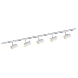 Luminosa Marvi Modern 5 Light Ceiling Spotlight Bar, GU10