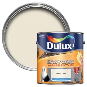 Dulux Easycare Washable & Tough Natural calico Matt Wall & ceiling Emulsion paint, 2.5L