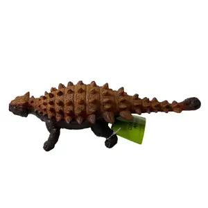 Bwnh 31 CM Dinosaur Saichania ankylosaurid Jurassic Soft Dino Toy