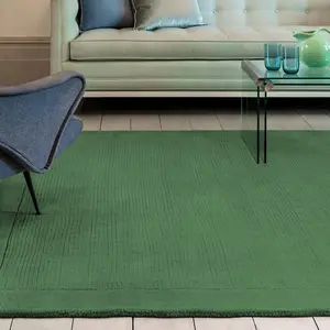 Handmade Luxurious Modern Wool Easy to clean Rug for Bed Room Living Room and Dining Room-80cm X 150cm