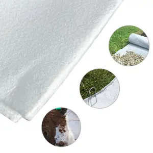 Spudulica 2.25x100m Cut 200gsm Non Woven Membrane - Higher loading projects & Drainage Layer