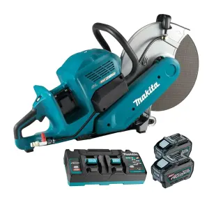 MAKITA CE001GT201 Twin 40v Disc cutter 355mm disc