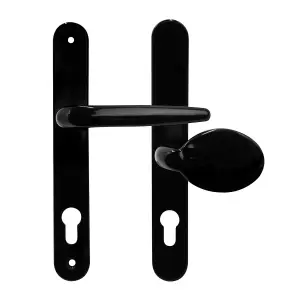 Yale Sparta Lever/Pad Offset Door Handle - Black