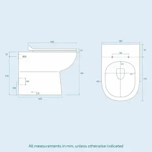 Nes Home Debra Bathroom Grey L-Shape LH Basin Vanity Unit BTW WC Toilet 1100mm