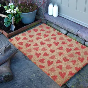 Hearts Large Doormat (90 x 60cm)