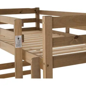 Alfano Single (3') Standard Bunk Bed Natural Wax