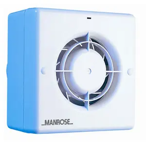 Manrose CF100S 100mm 4 inch Centrifugal Extractor Fan Standard