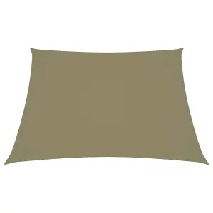 Berkfield Sunshade Sail Oxford Fabric Square 7x7 m Beige