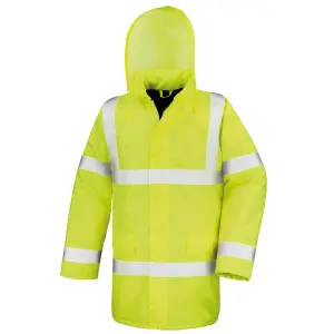 Result Core High-Viz Motorway Coat (Waterproof & Windproof) (Pack of 2)