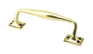 From The Anvil Aged Brass 230mm Art Deco Pull Handle