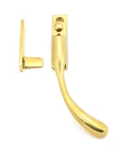 From The Anvil Polished Brass Night-Vent Locking Peardrop Fastener - RH