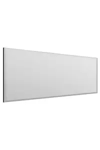 MirrorOutlet Moderni - All Glass Modern Bevelled Wall or Leaner Mirror 59" X 24" (150 x 60CM)