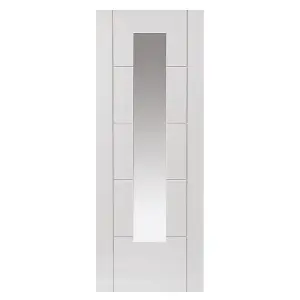 Emral White Glazed Internal Door - Finished