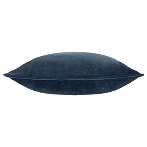 Square Throw Pillow Cover Navy