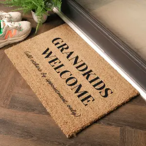 Grandkids Welcome Doormat (60 x 40cm)