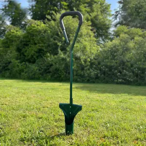 Long Handled Metal Garden Bulb Planter