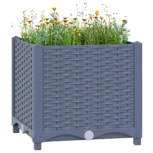 Berkfield Raised Bed 40x40x38 cm Polypropylene