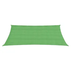 Berkfield Sunshade Sail 160 g/m2 Light Green 3.5x5 m HDPE