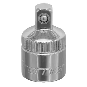 Sealey Adaptor 3/8" Square Drive Female To 1/4" Square Drive Male S38F-14M