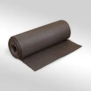 Primrose Dark Brown Rattan Weave Balcony Screening Artificial Garden Privacy Fencing W100cm x H200cm