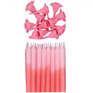 Amscan Two Tone Candles Pink (One Size)