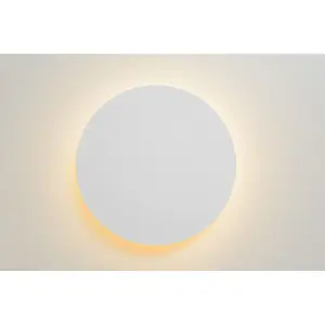 Lucide Eklyps Led Modern Wall Light 25cm - LED - 1x8W 3000K - White