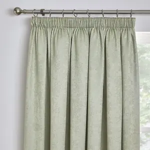 Galaxy Pair of Light Reducing Thermal Effect Pencil Pleat Curtains