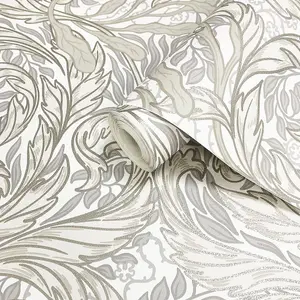 Vale Leaf Wallpaper Cream Muriva 221502